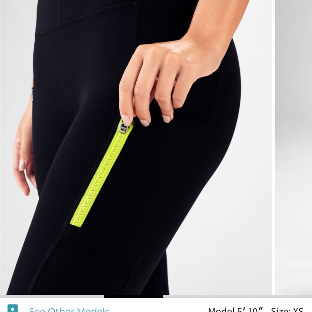 Fabletics High wasted motion 365/pocket 7/8